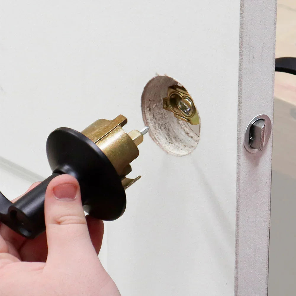 Milescraft lockmate jig for door knob #1337