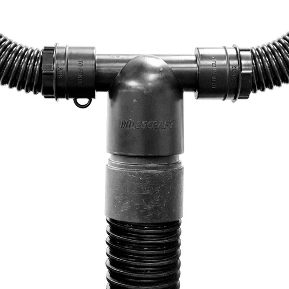 Système pour dépoussiéreur à toupie #1501 - Milescraft