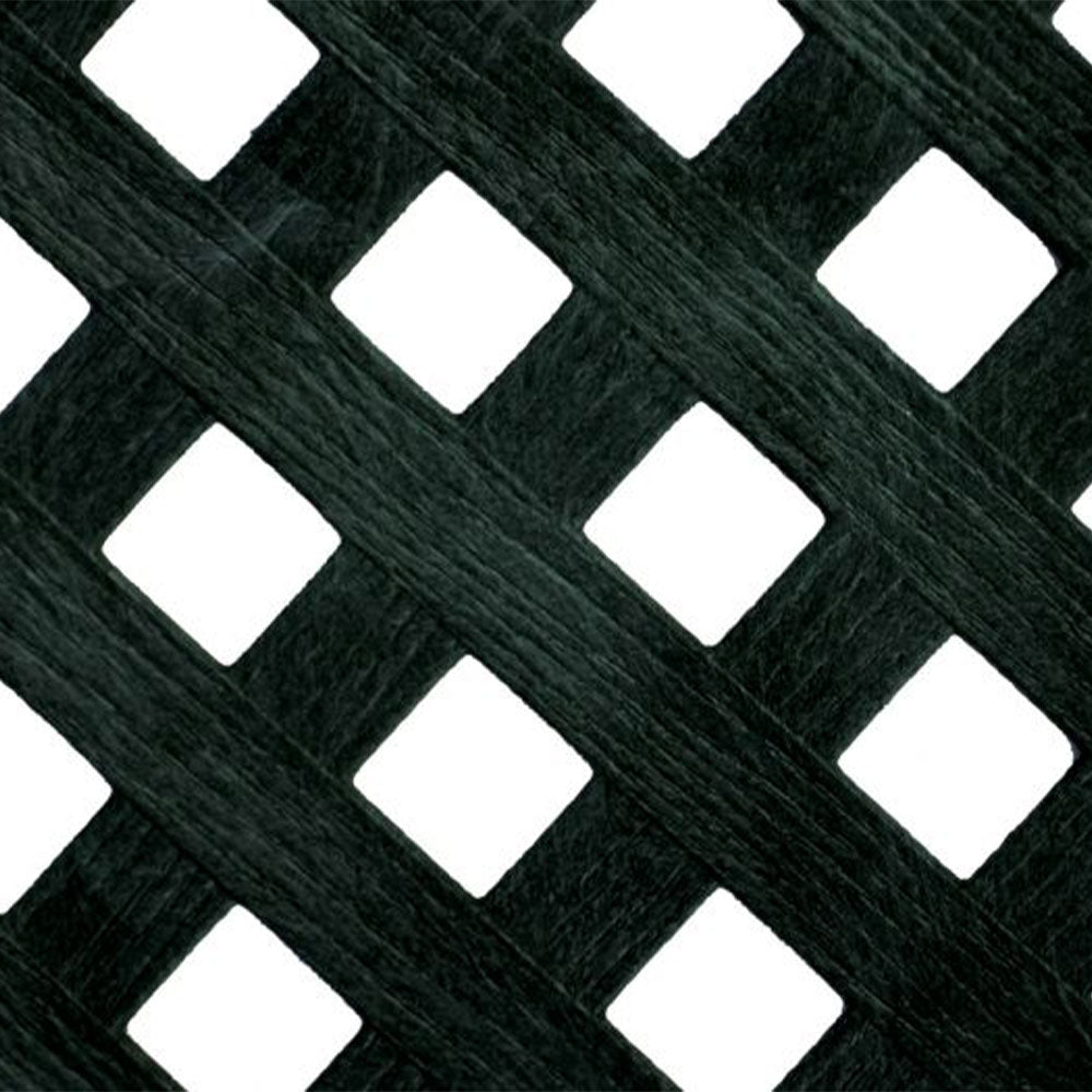 Black Privacy Trellis - 4' x 8' - PVC.