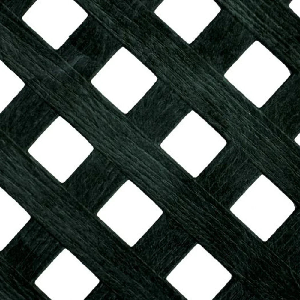Black Privacy Trellis - 4' x 8' - PVC.