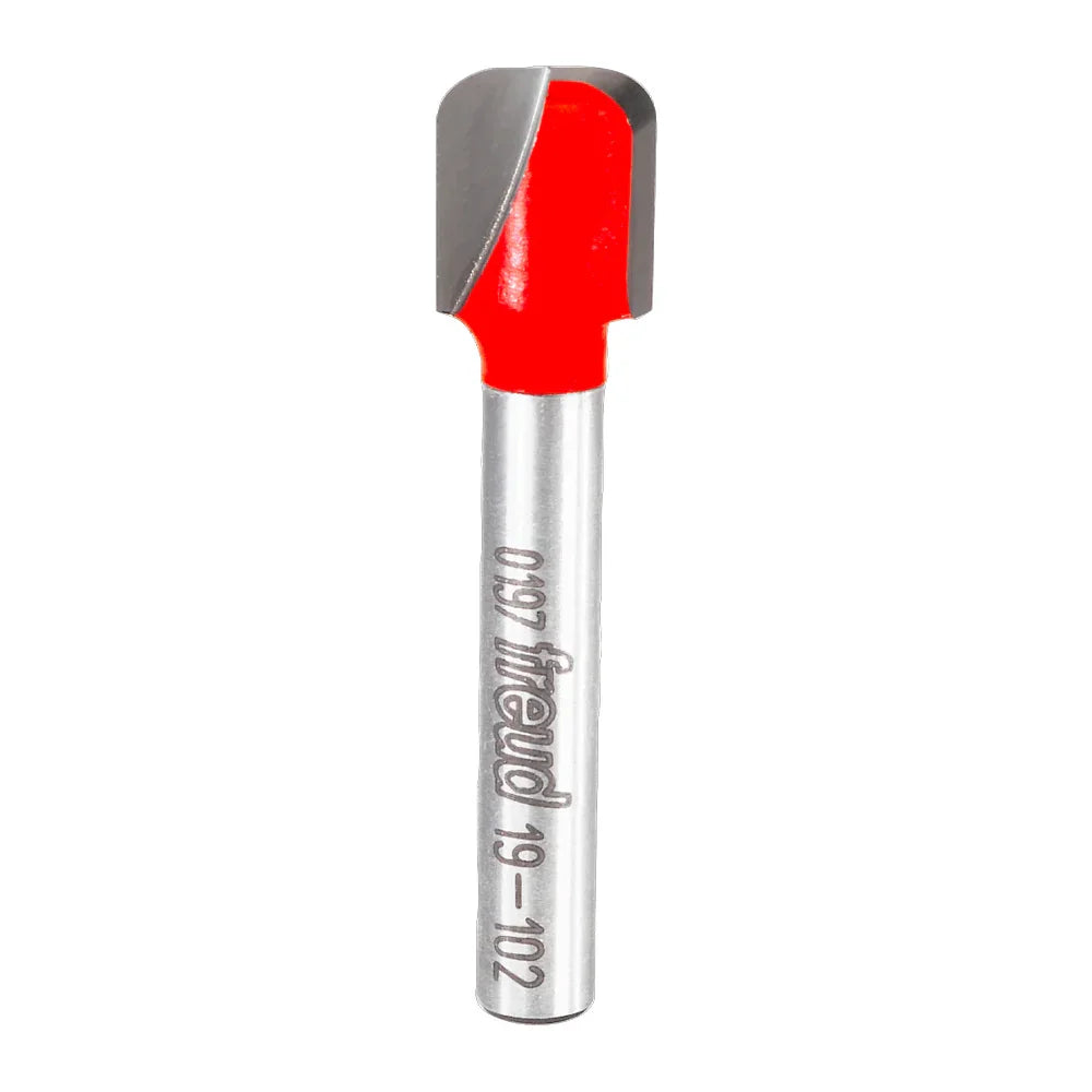 1/8" Radius Flat Bottom Router Bit, 1/4" Shank #19-102 - Freud