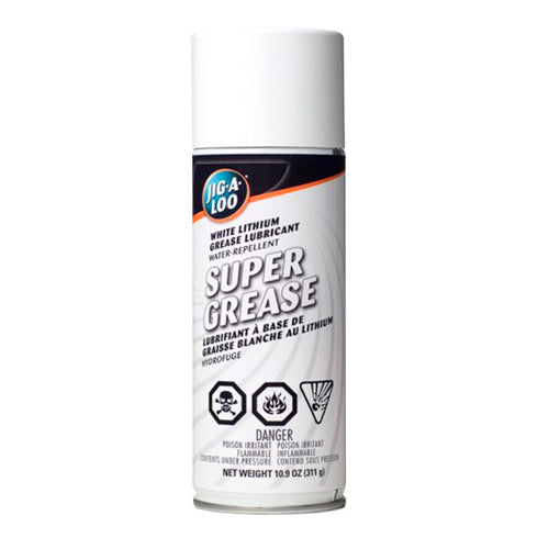 White grease lubricant 311gr - JIG-A-LOO