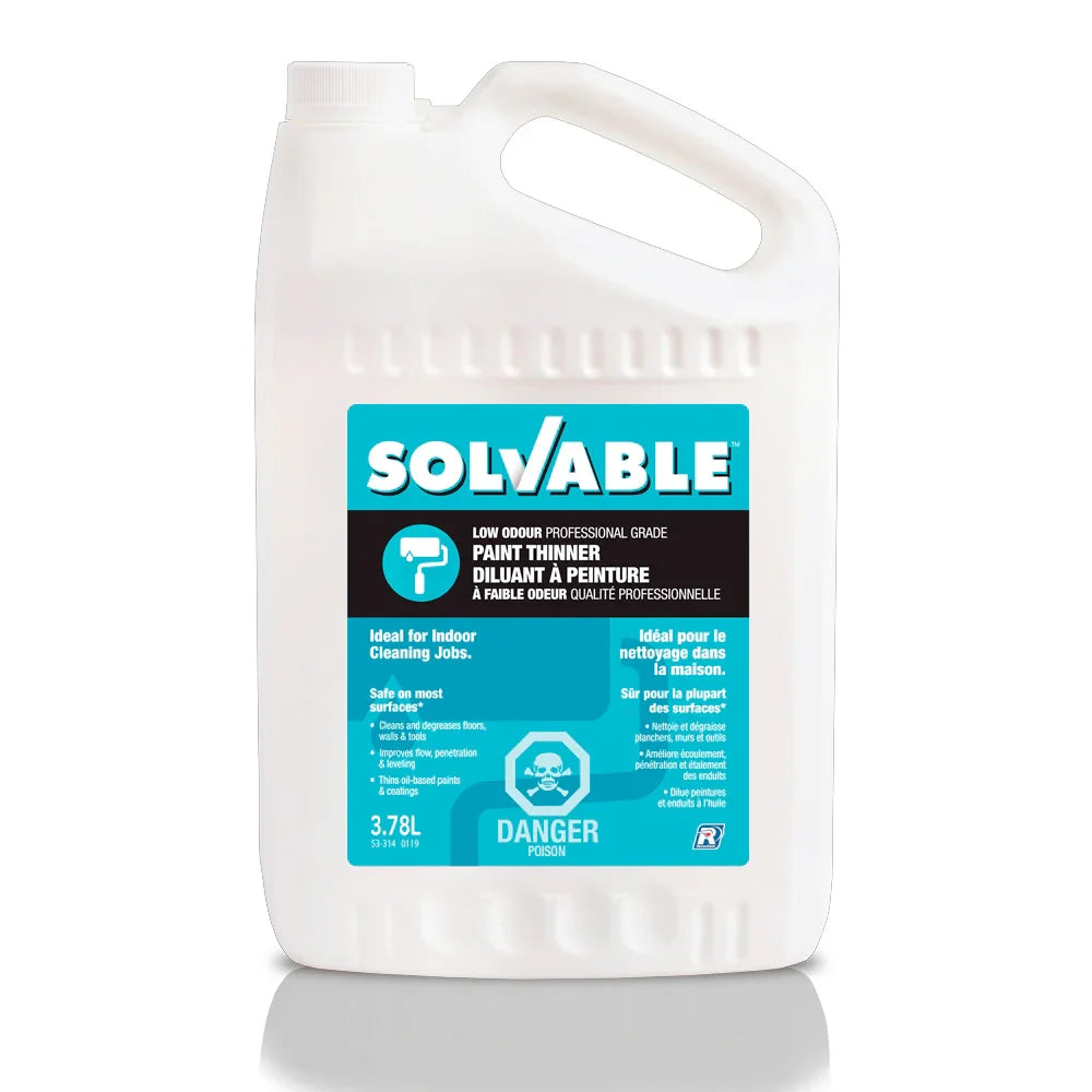 Diluant à peinture faible odeur 3,78L