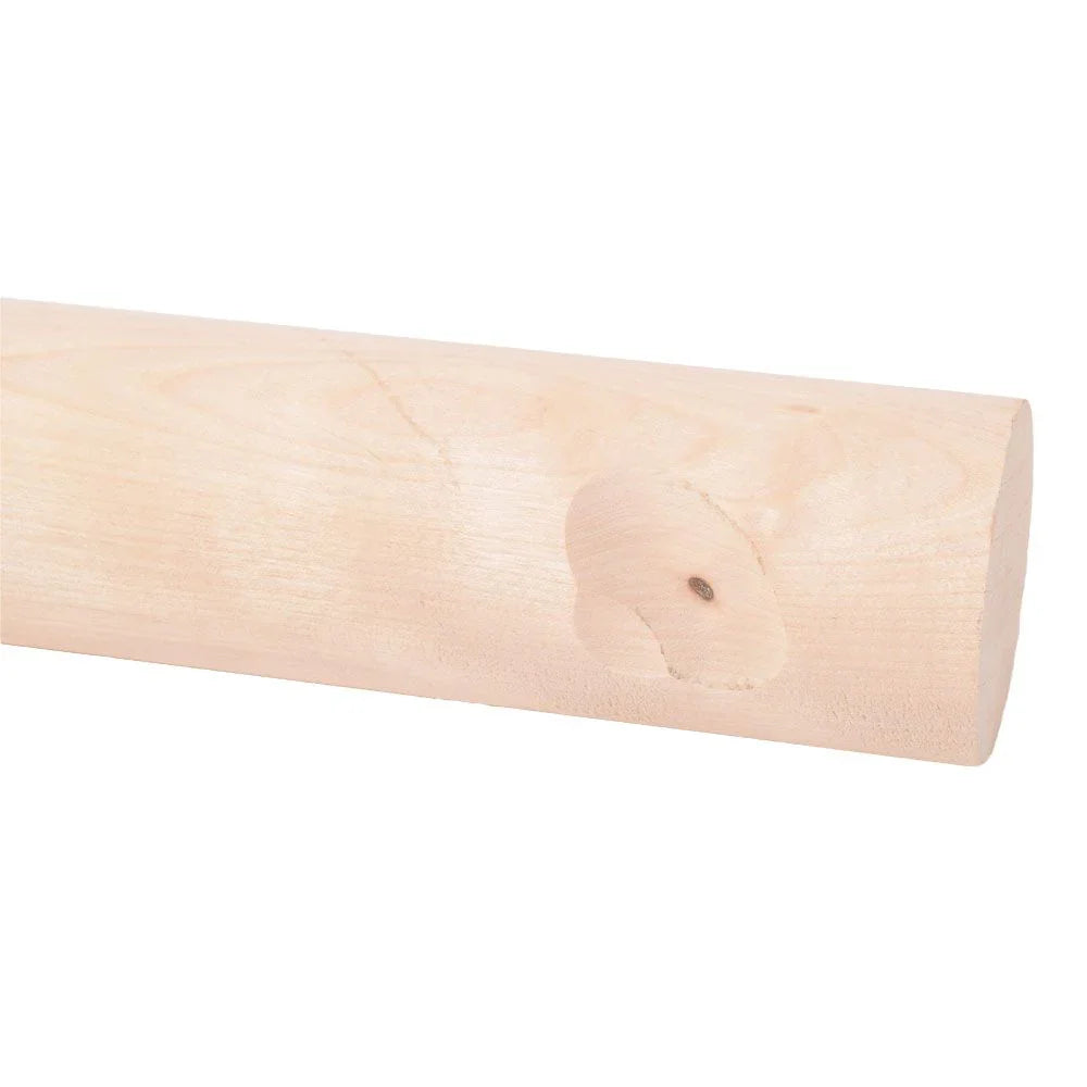 Goujon en bois franc 2 3/4'' et 3" x 33" (imparfait)