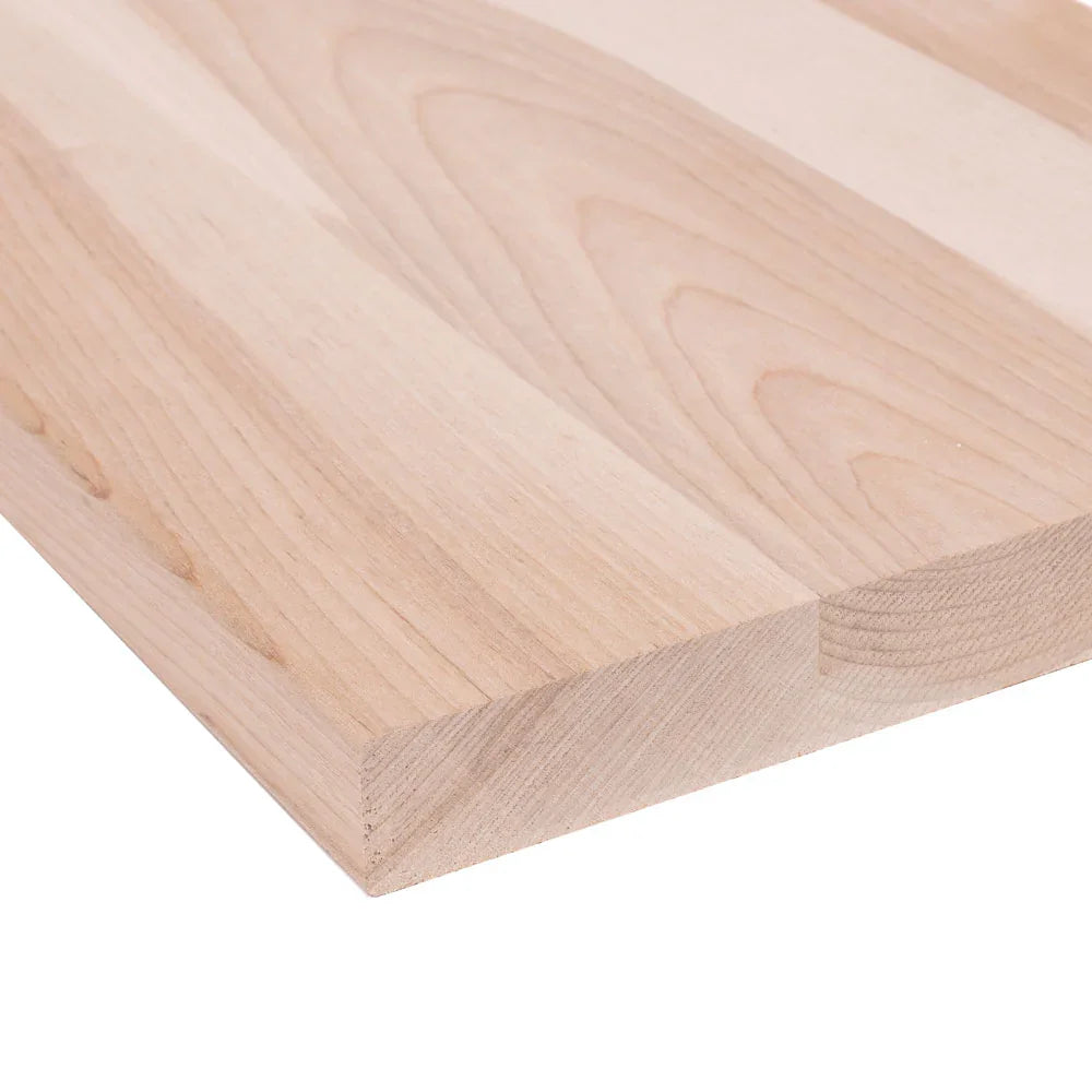 Planche de bois massif merisier, surface lisse, idéale pour ébénisterie et menuiserie