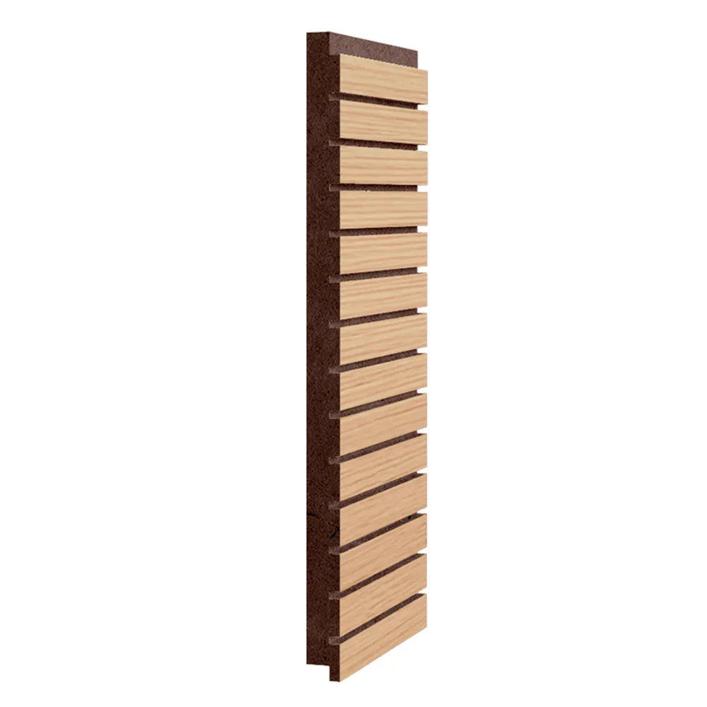 Stria Wall Panelling ½’’ x 8 9/16’’ x 8’ White Oak Finish - Interbois
