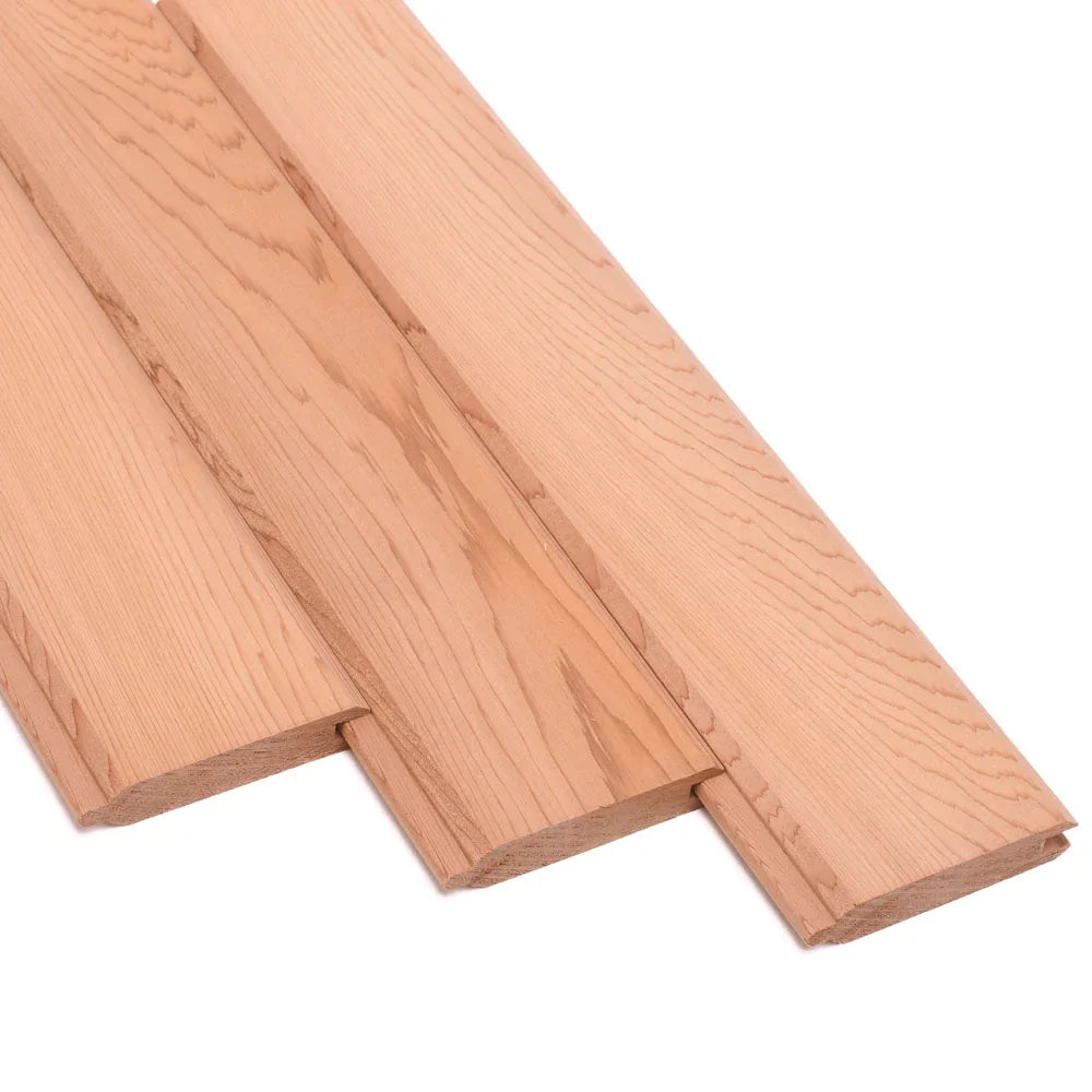 Western Red Cedar Exterior Siding – Prestige V-Joint 11/16" x 4"