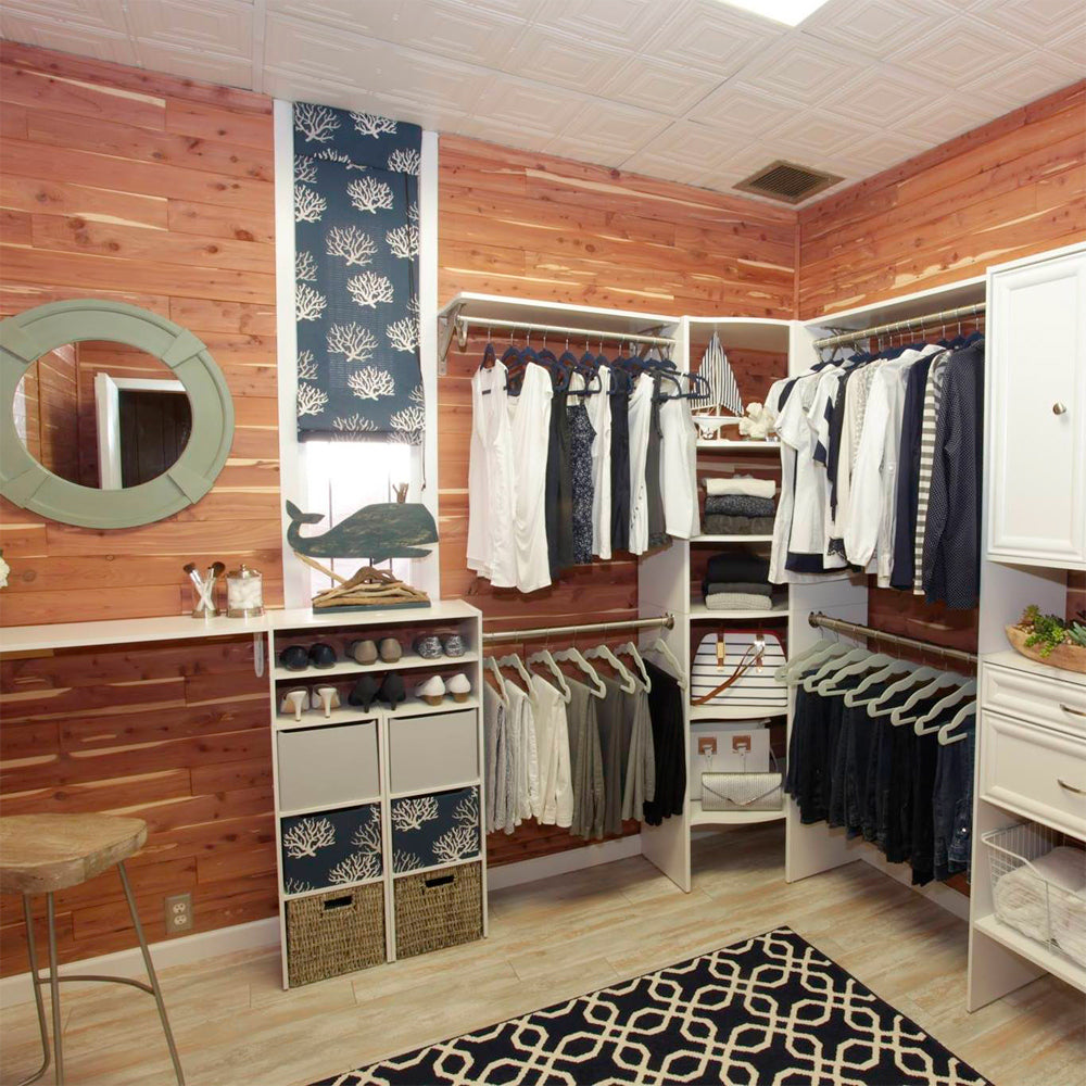 Aromatic cedar paneling ¼’’ x 3 ¾’’ random lenght 15 sq ft