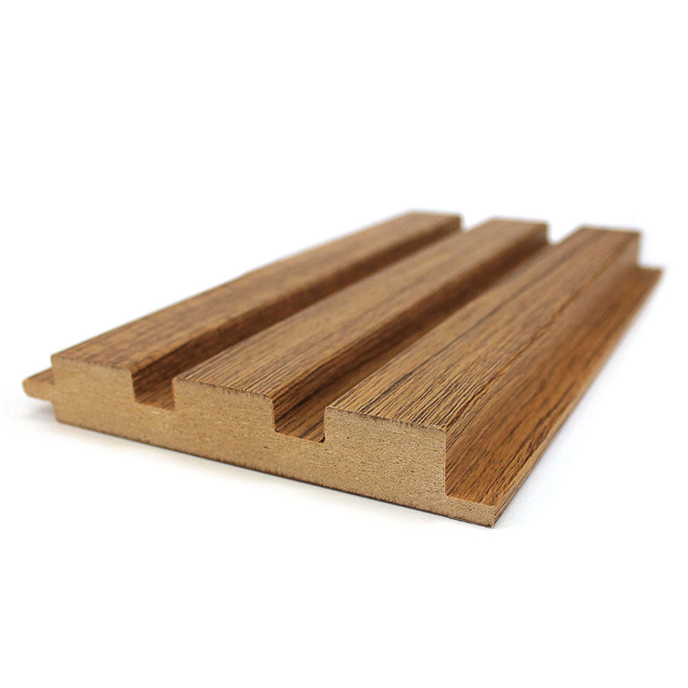 Interior Teak Fluted Wall Panel (11,65 sq.ft.) - Signature Salda