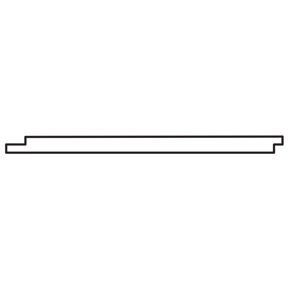 Pacifico primed white wall panelling 12mm x 7 7/8’’ 20,3 sq ft/pkg