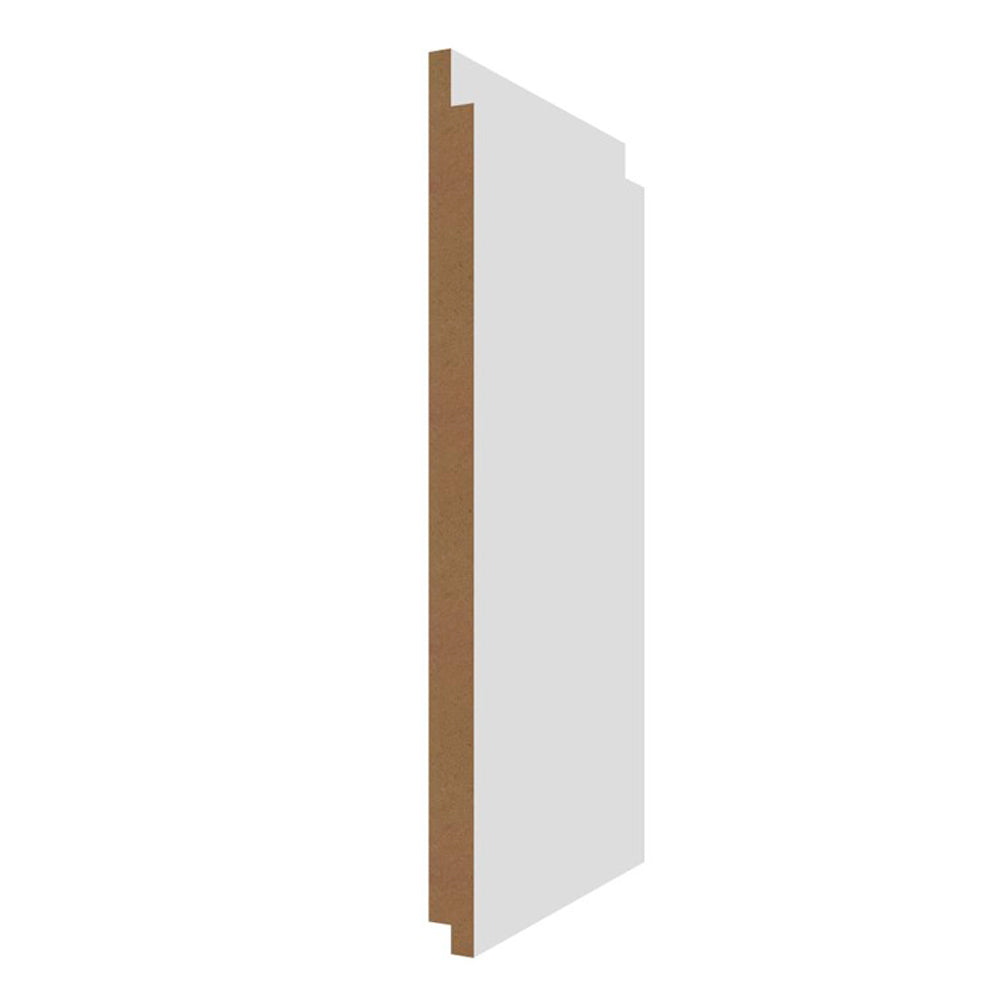 Pacifico primed white wall panelling 12mm x 7 7/8’’ 20,3 sq ft/pkg