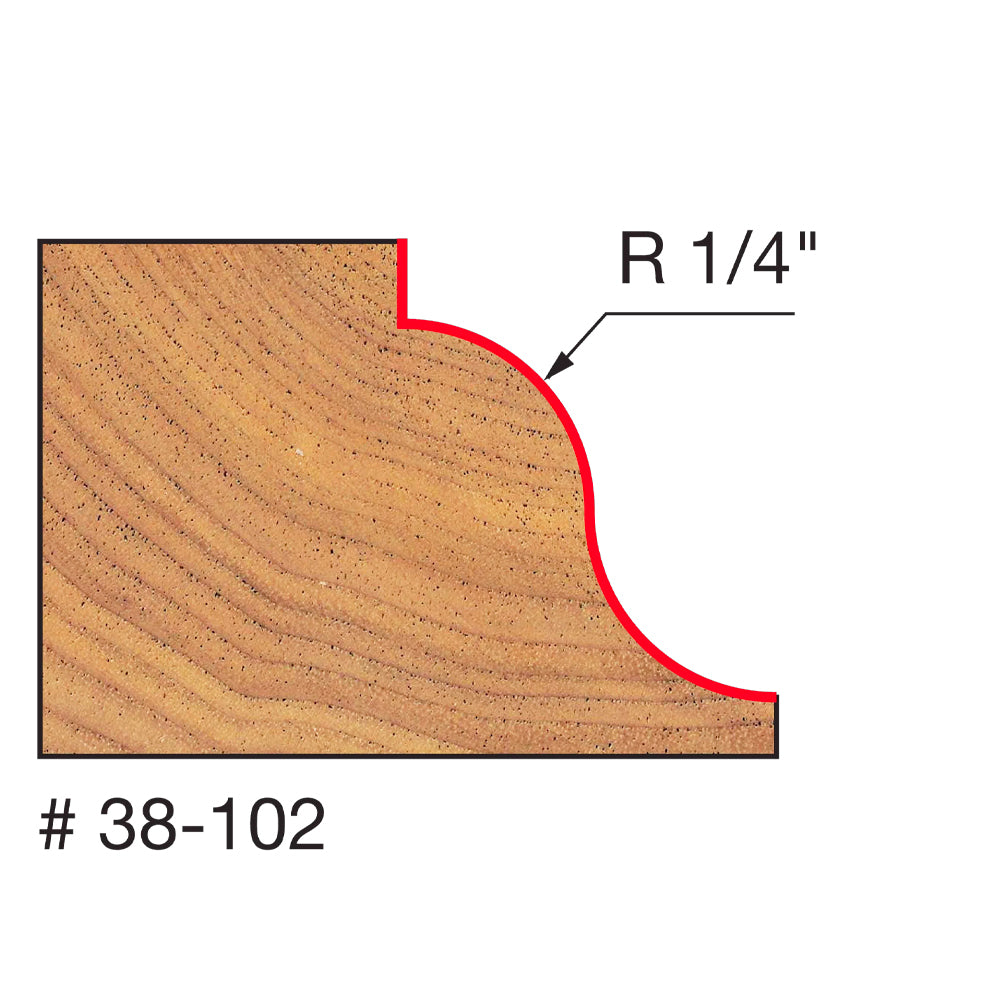 Mèches de toupie à doucine Romaine - Freud