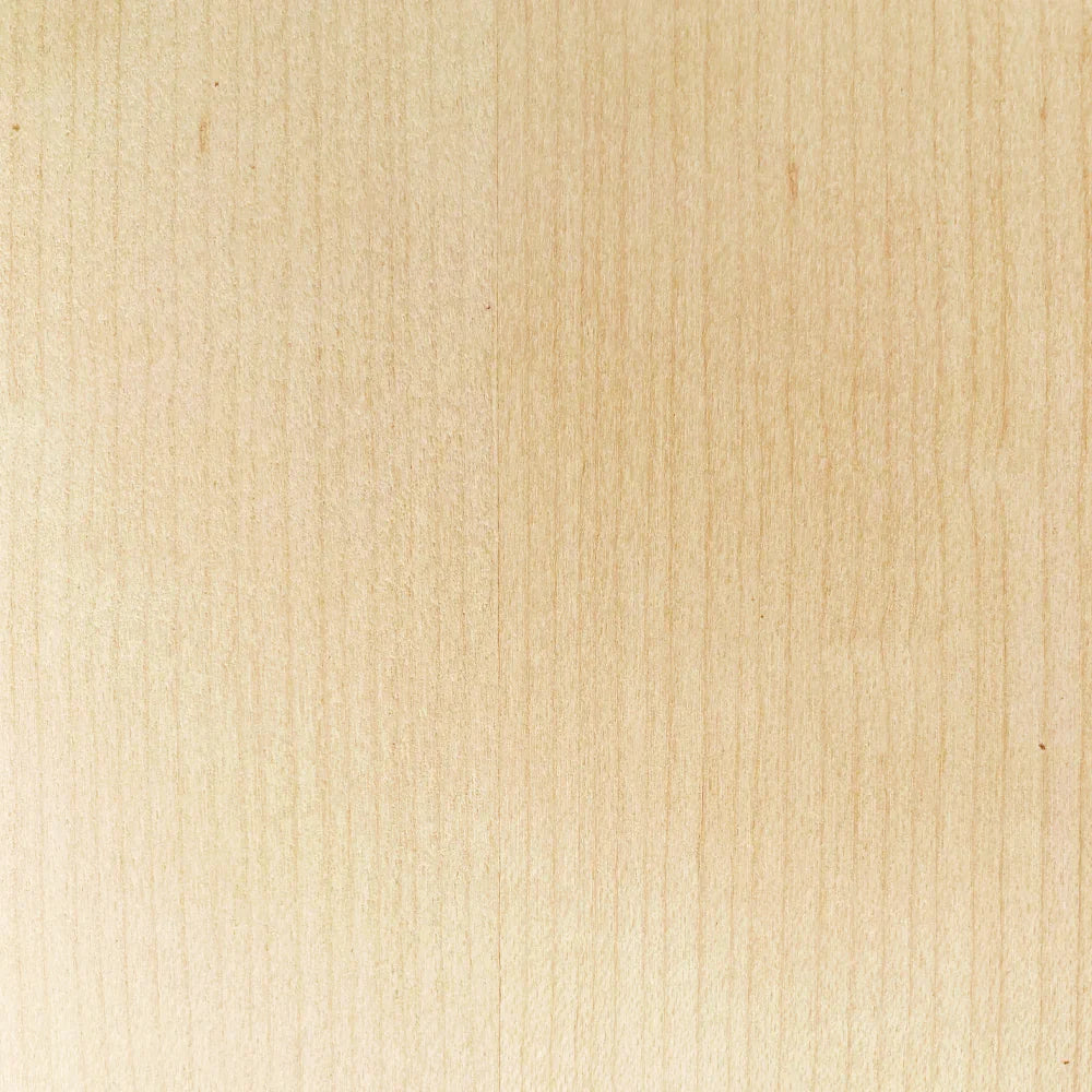 Placage en bois d'érable sur quartier 48''x96''