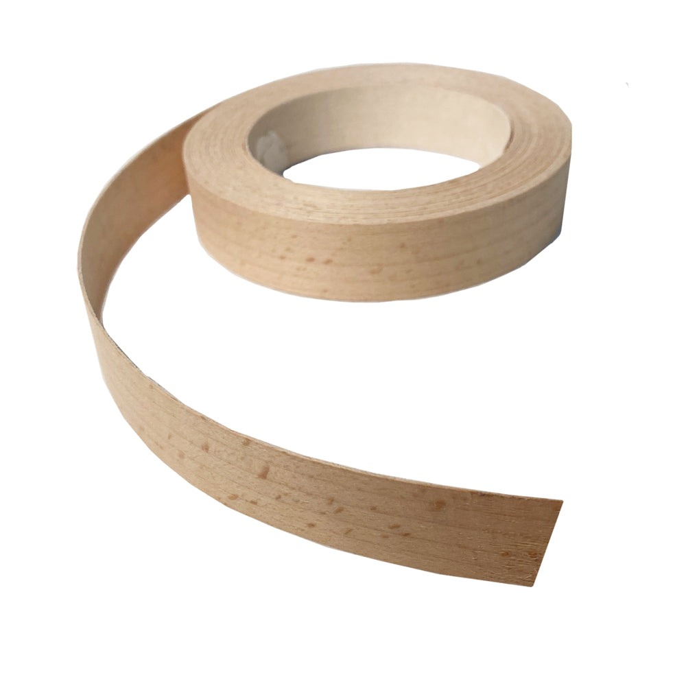 Bandes de chant en bois de hêtre préencollées