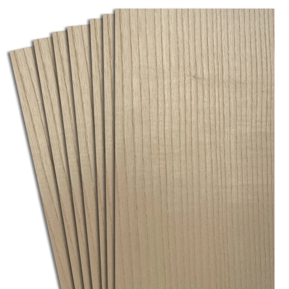 Ash sequence matched veneer 4,5’’ to 7,5’’ x 12’’ (3 sq.ft.)