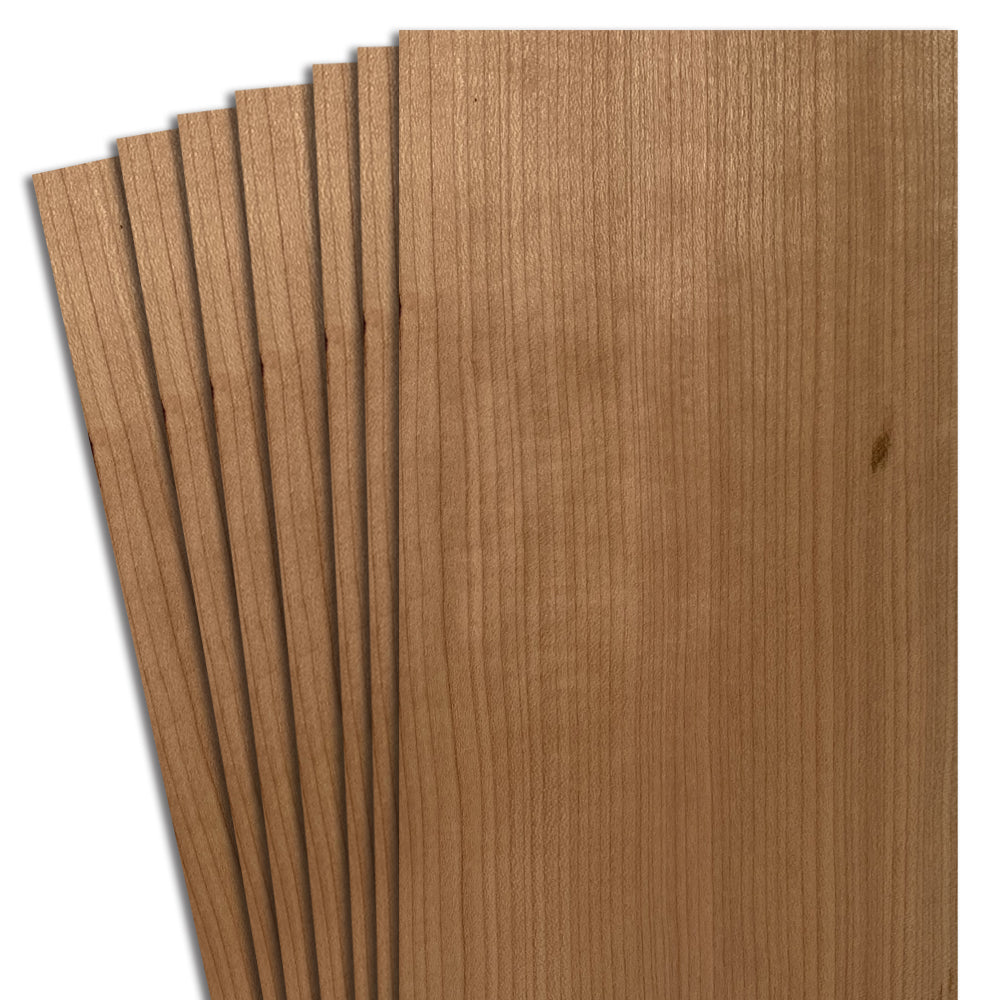Coupon de placage en cerisier 4,5’’ à 7,5’’ x 12’’ (3 p.c.)