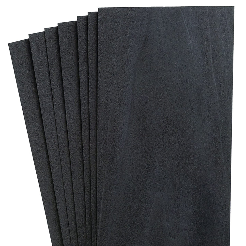 Black Stained Veneer 4.5" to 7.5" x 12" - (3 sq.ft.)