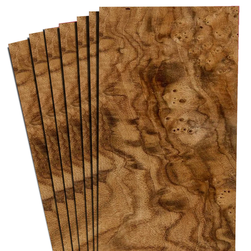 Walnut Burl Sequence Matched Veneer 4,5’’ to 7,5’’ x 12’’ (3 sq.ft.)