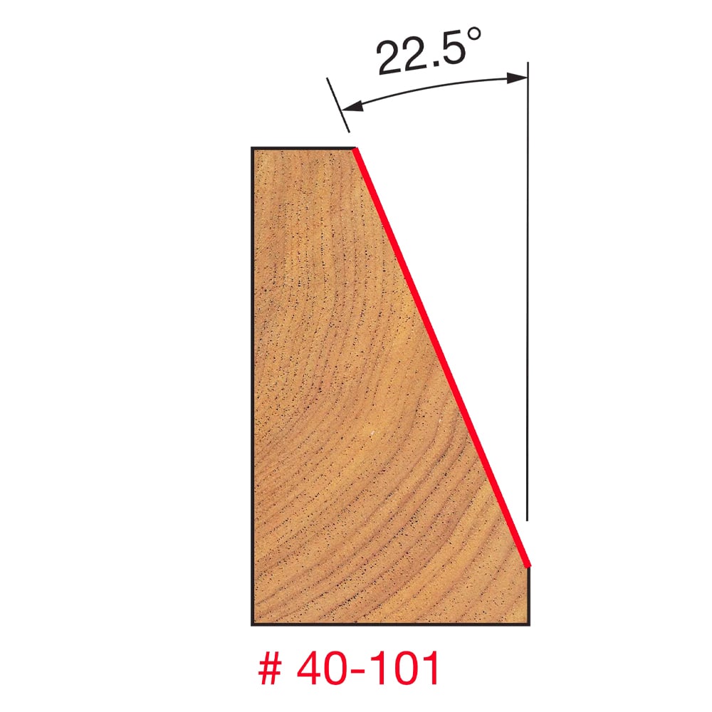 Mèches de toupie à chanfreiner - Freud