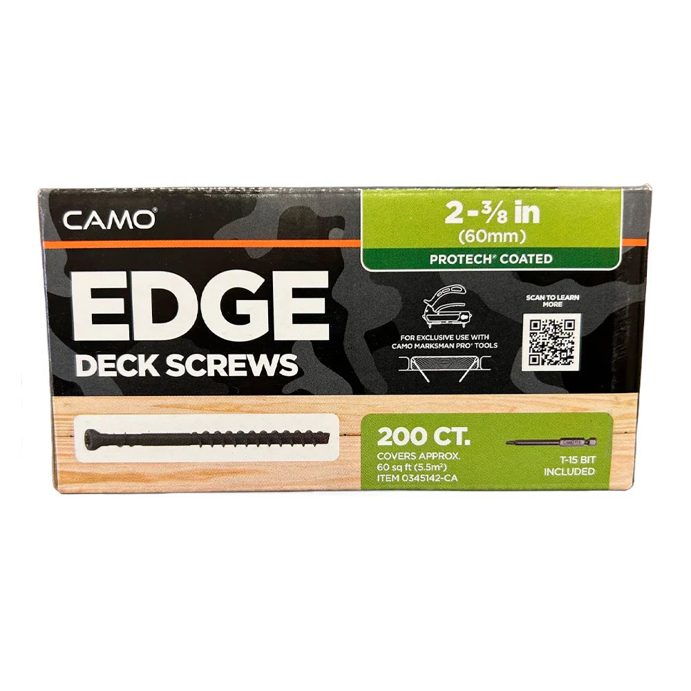 Vis pour terrasse - Edge Deck Enduit Protech - Camo