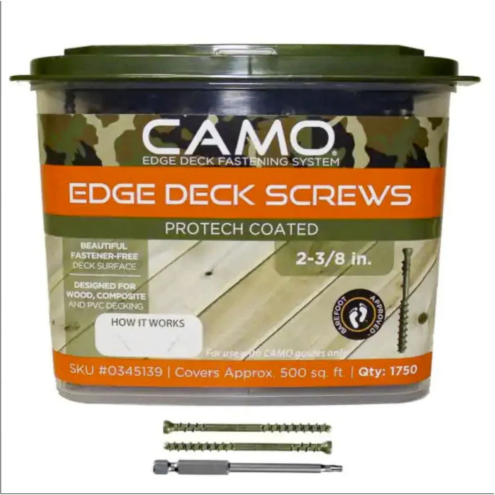 Vis pour terrasse - Edge Deck Enduit Protech - Camo