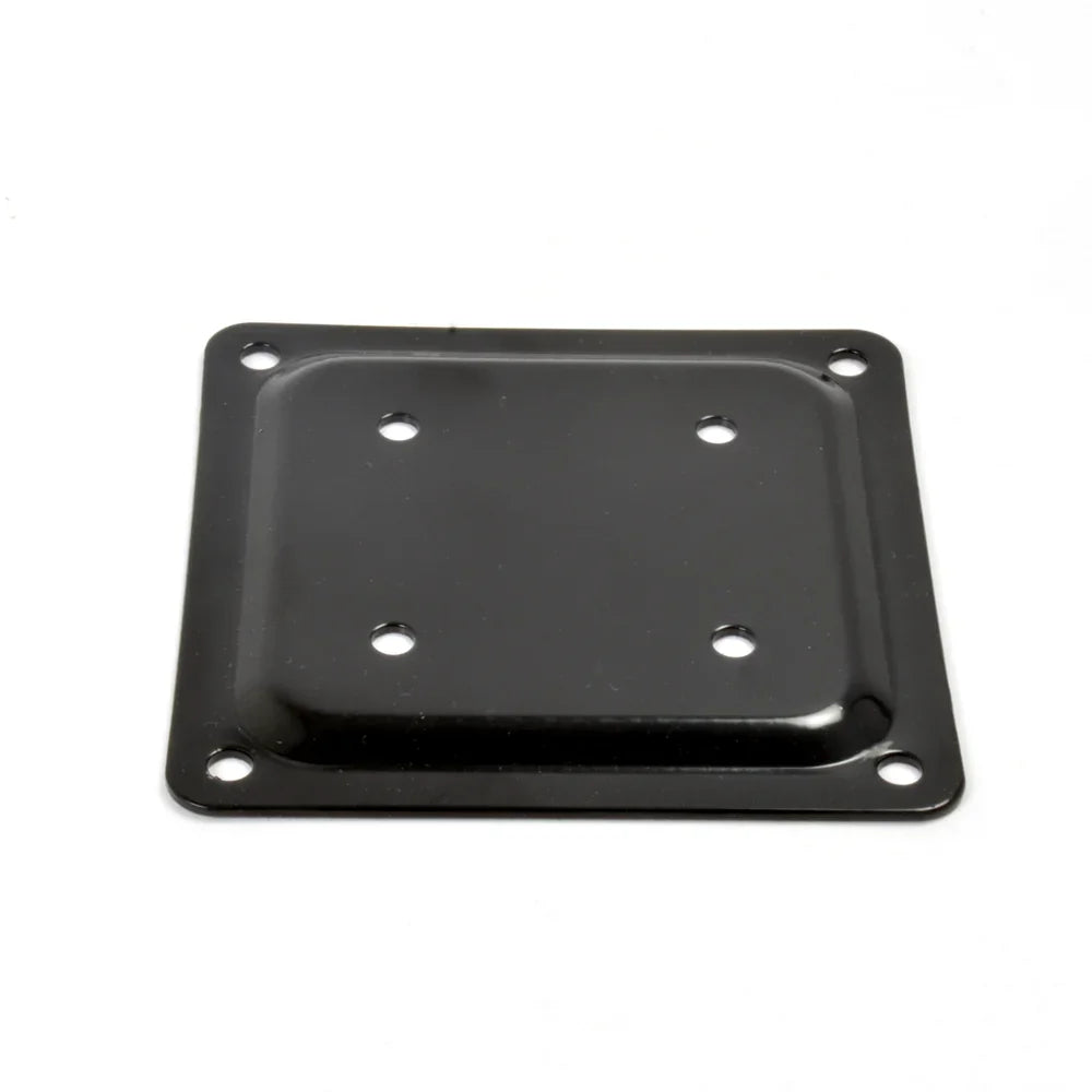 4" x 4" Fixplak plate - Black