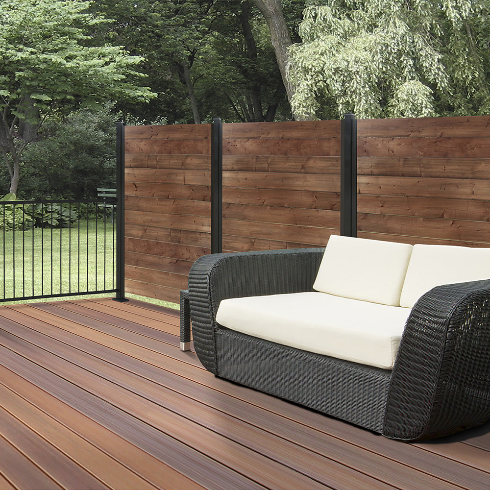 Steel post with attachment plate - 76"