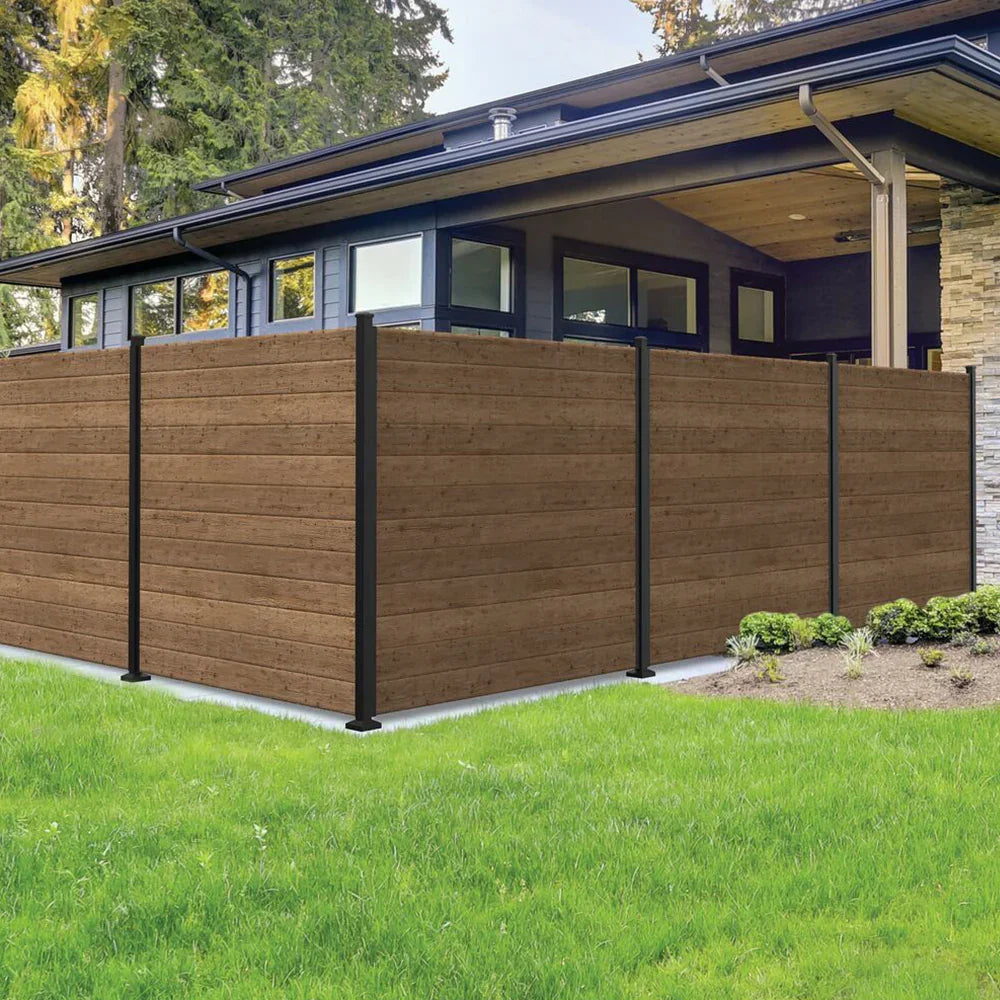 Steel post with attachment plate - 76"