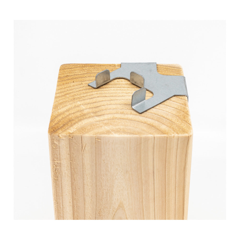 Guide de centre pour base - 6" x 6"