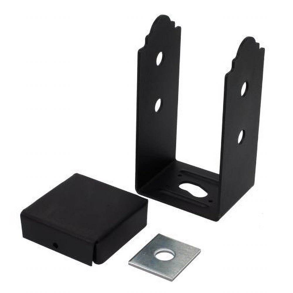 Ornamental base for 4" x 4" post