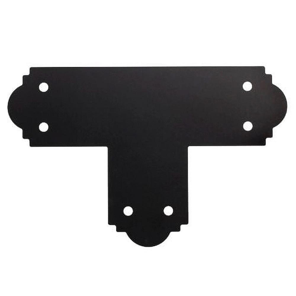 Black T Shaped bracket 5" wide