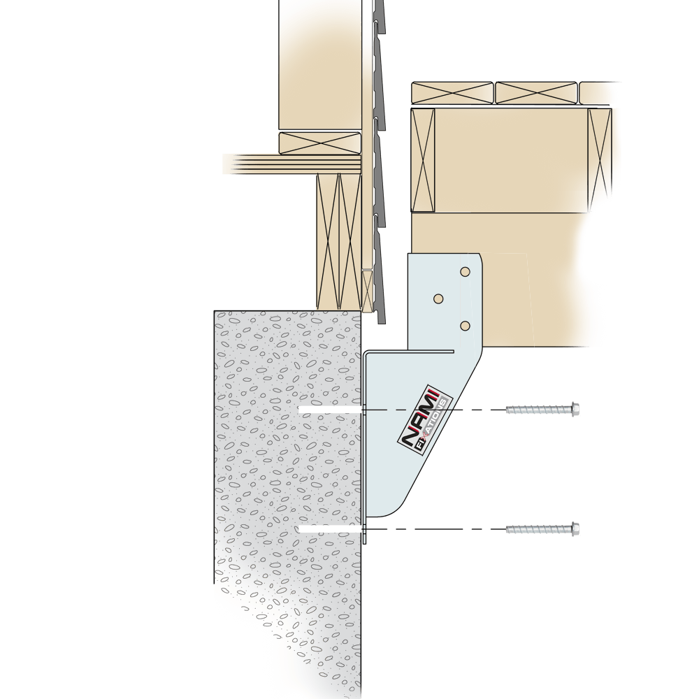 Namifix deck support bracket - NP4