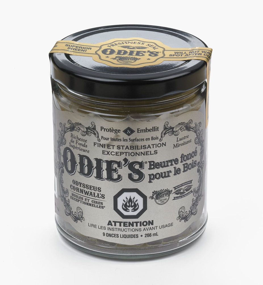 Beurre foncé pour le bois Odie's