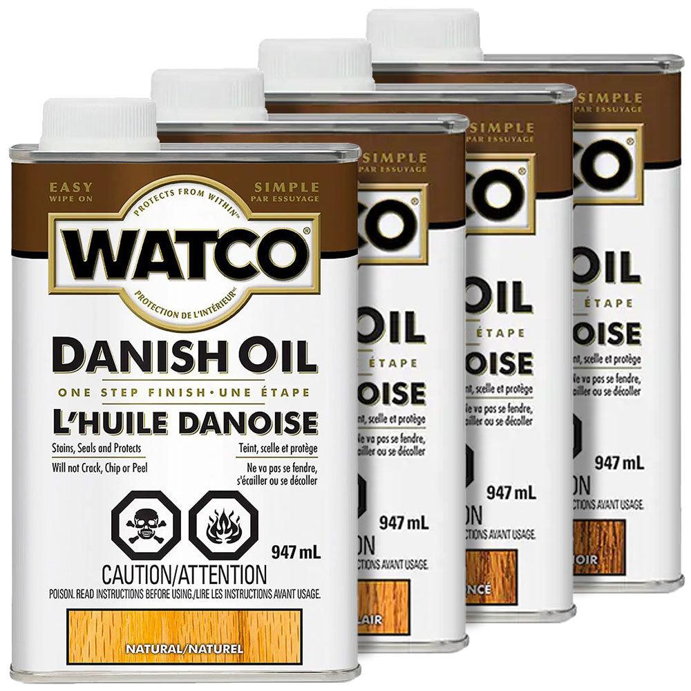 Huile Danoise. Couleur au choix - Watco