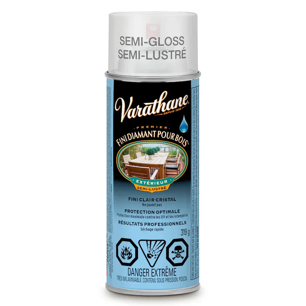 Semi-gloss Diamond Exterior Aerosol 319g - Varathane