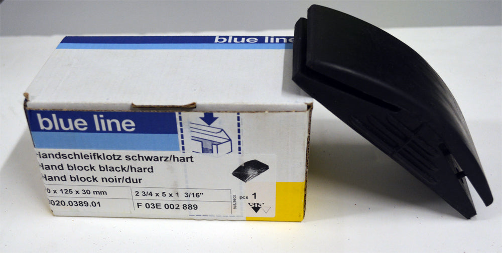 Bloc de ponçage manuel avec rainure (sans SIAKLETT)