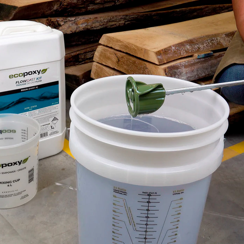 Mélangeur à 3 pales pour époxy 80mm - Écopoxy