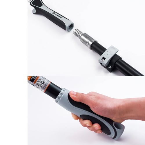 Extension pole with telescopic handle 43’’ to 78’’