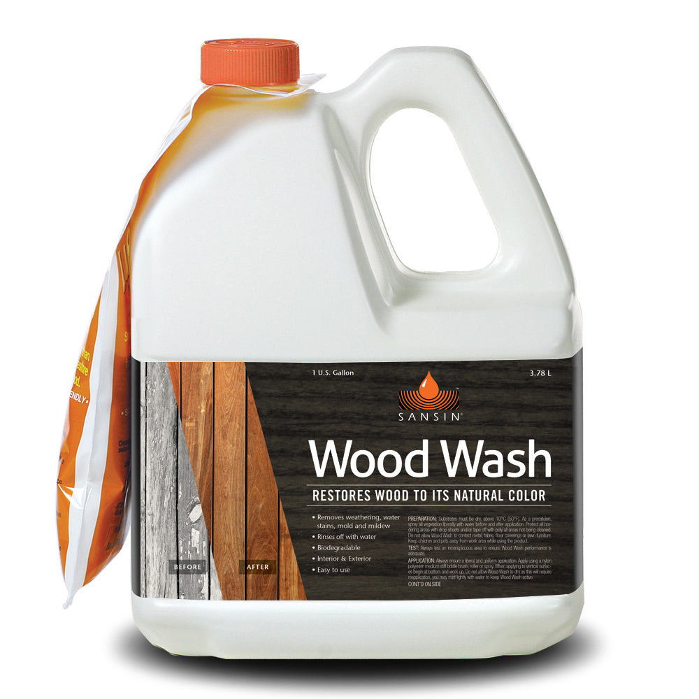 Nettoyeur en 2 étapes Sansin Wood-Wash