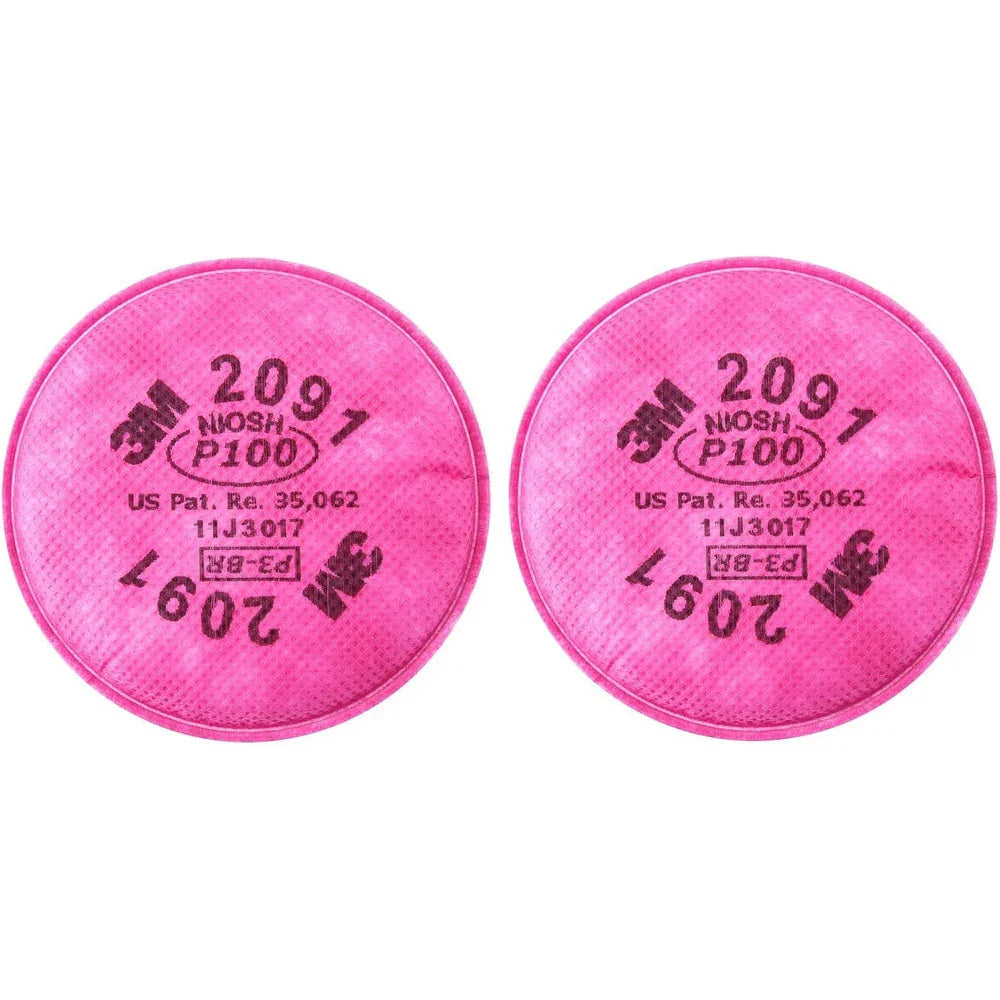 Filtre pour particules P100 #2091 2/pqt - 3M