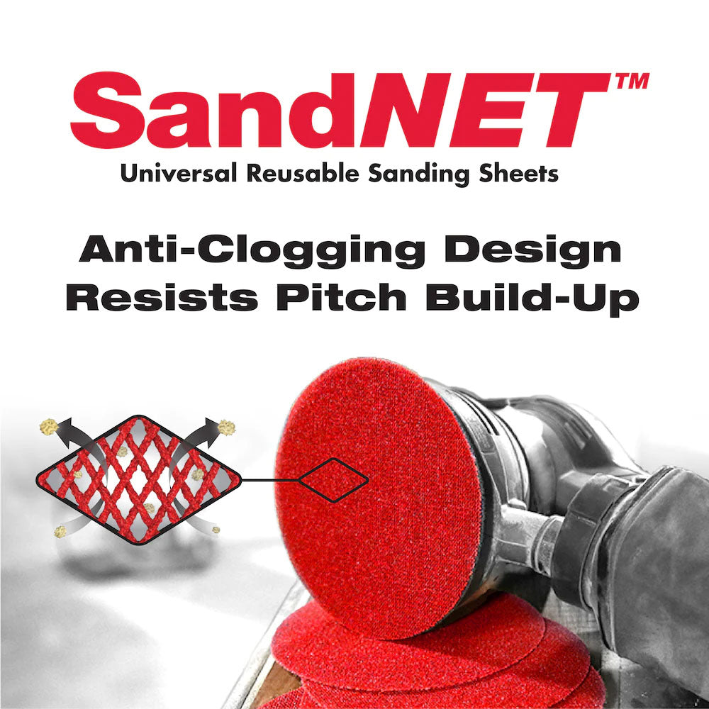 5" Diablo SandNet Disc with Connection Pad (10/pkq) - Diablo - Grits 60 to 400