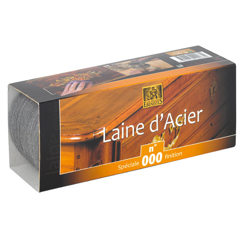 Laine d’acier #000 (ultra fine) Les Anciens Ébénistes