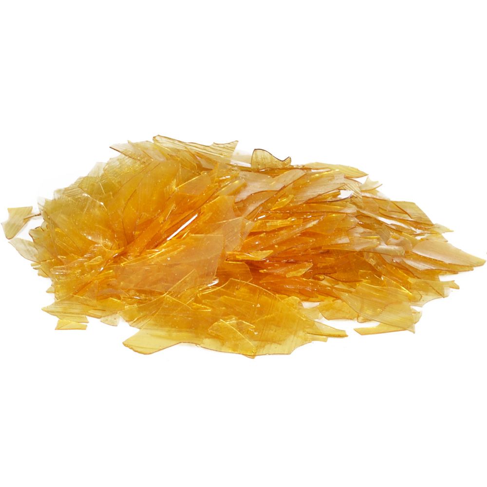 Lemon Waxed Shellac Flakes