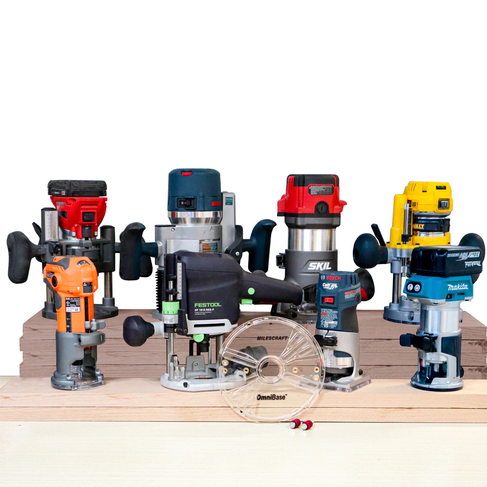 Base de toupie universelle Omnibase #6202 - Milescraft