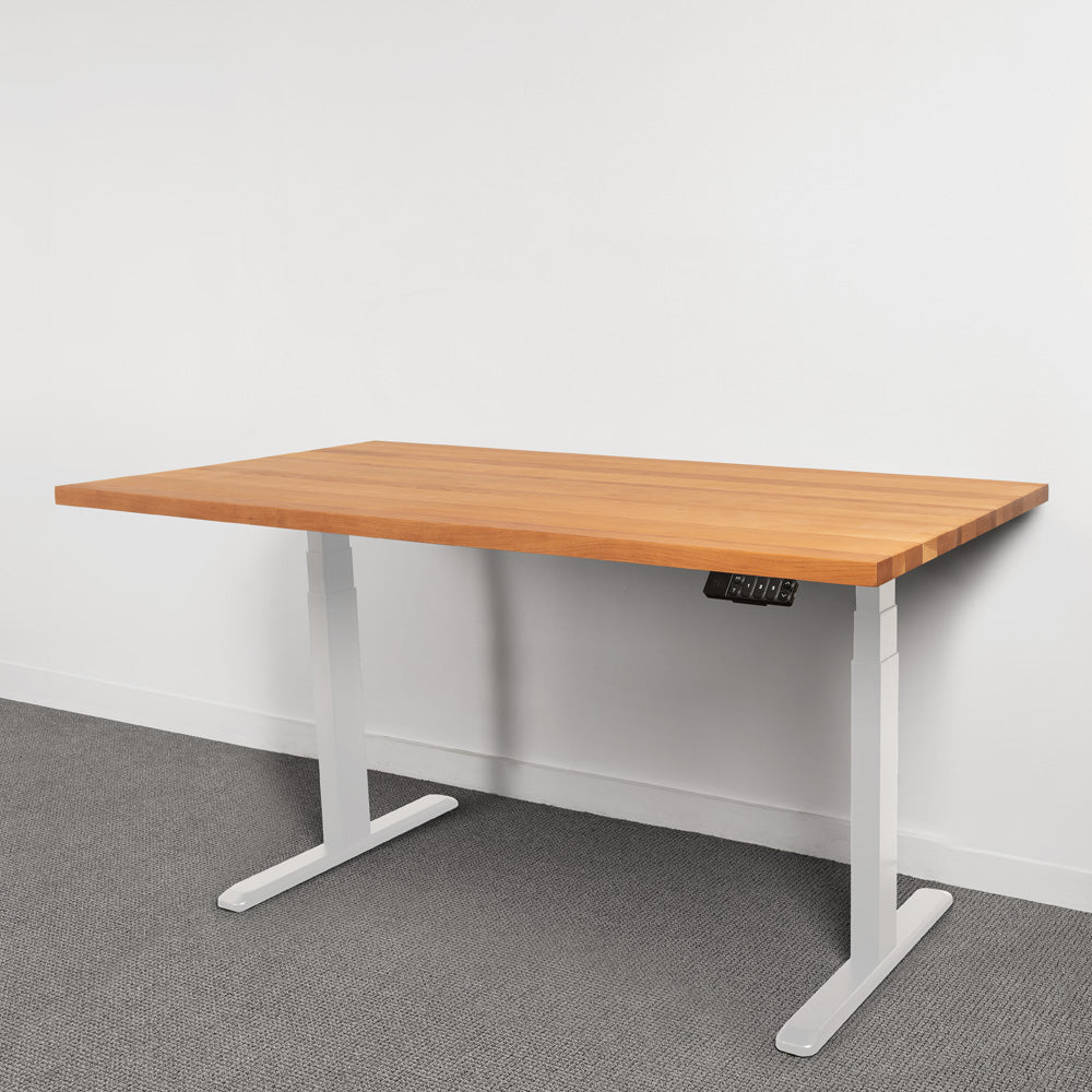 Adjustable white desk frame - Motion II