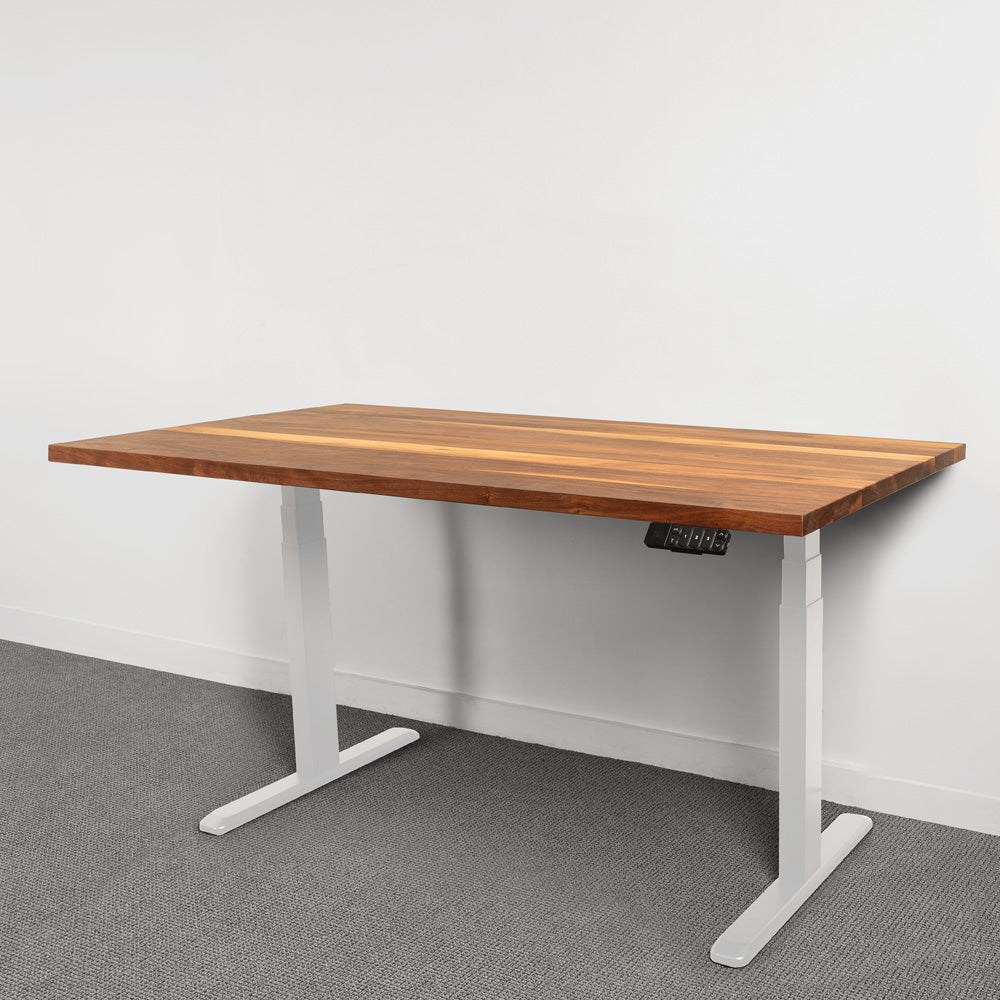 Adjustable white desk frame - Motion II