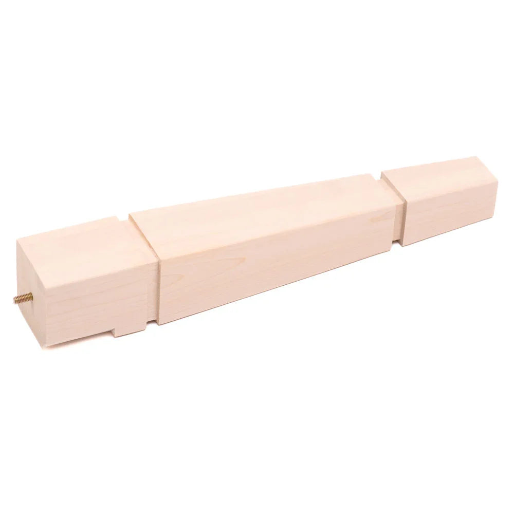 Patte de table Eastman 3" x 3" x 18" Merisier