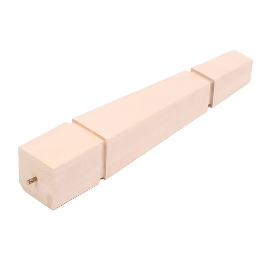 Patte de table Eastman 3" x 3" x 18" Merisier