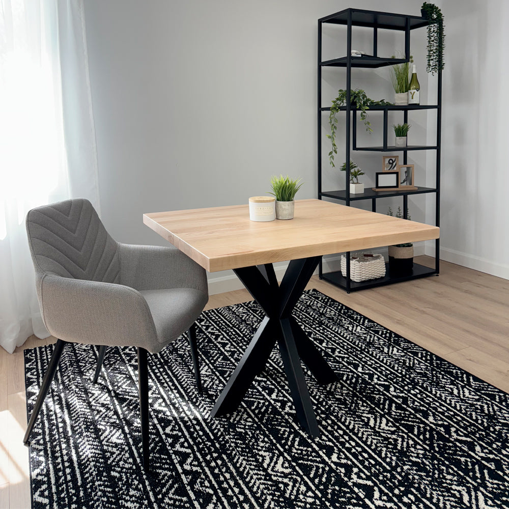 Pied de table en métal style Araignée - 28''h x 24'' x 24''