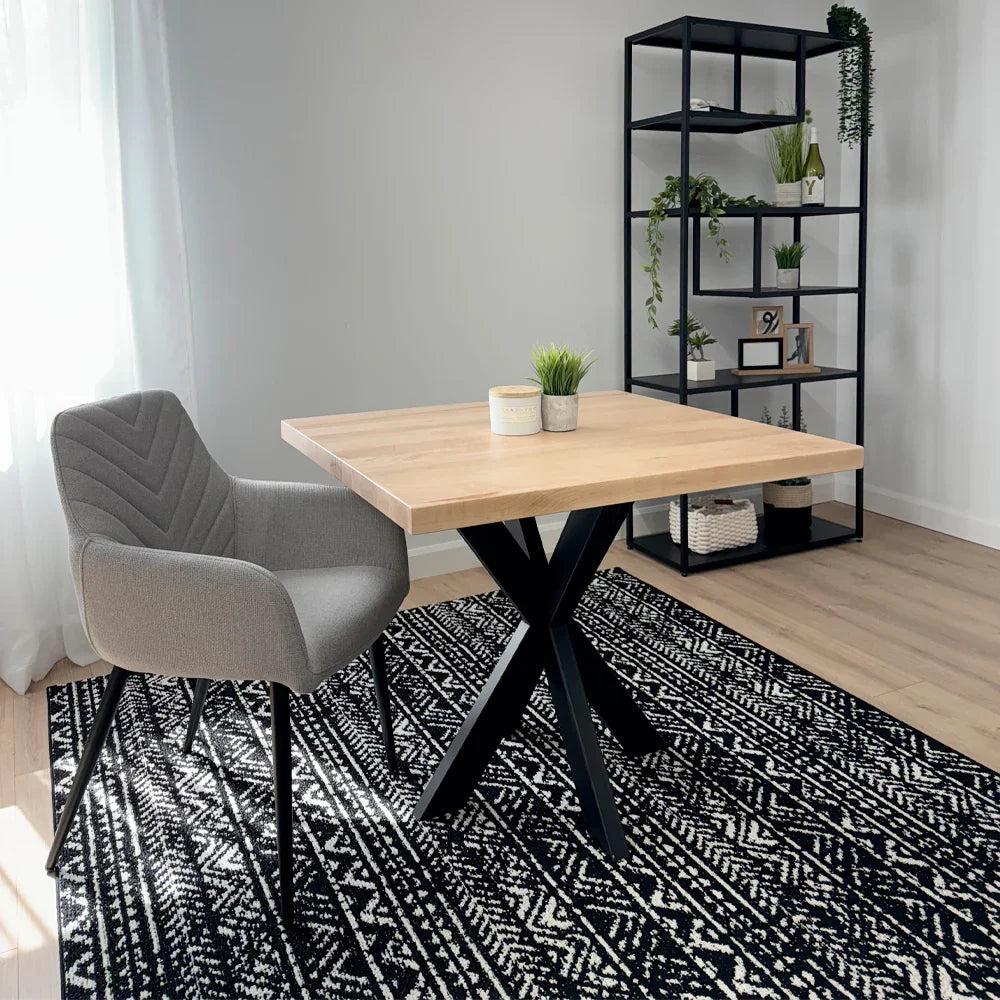 Pied de table en métal style Araignée - 28''h x 24'' x 24''